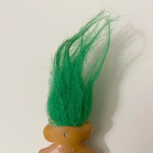 Vintage Mini Troll Doll Pencil Topper 1.25 Inch Collectible Toy - Picture 16 of 16